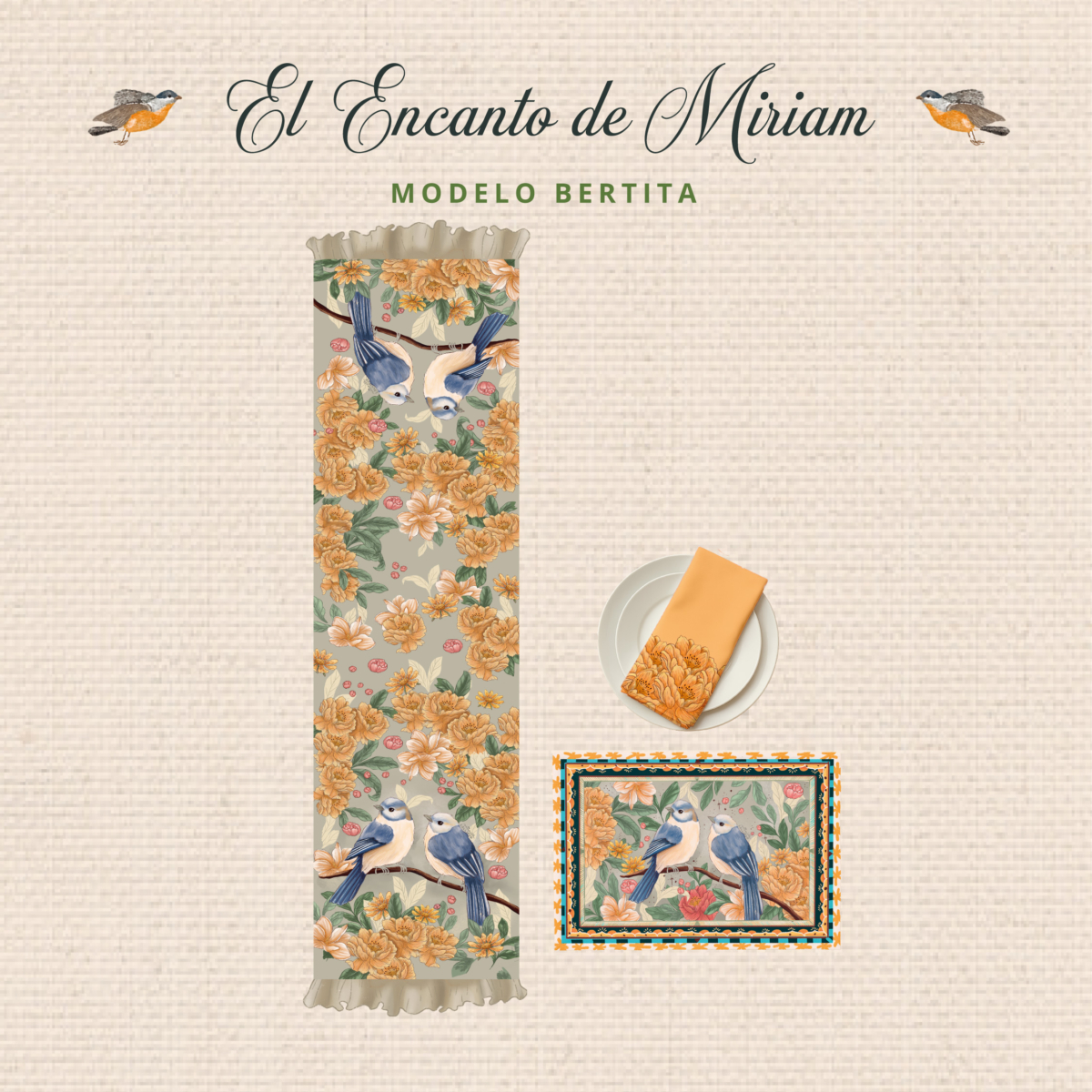 EL ENCANTO DE MIRIRAM MODELO BERTITA - Imagen 2