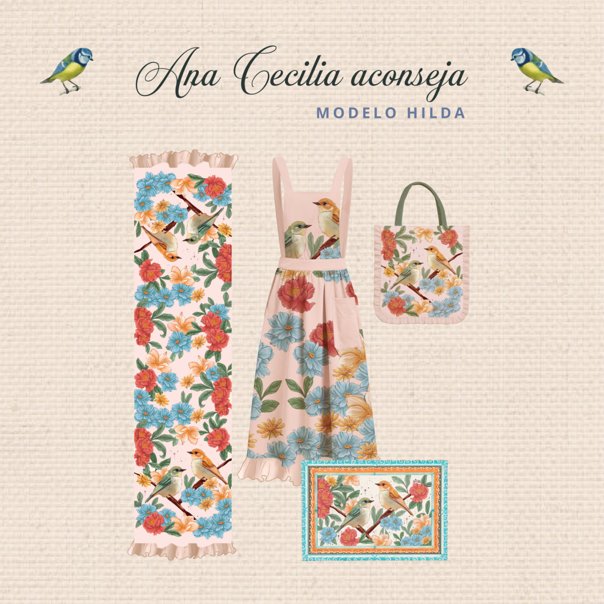 SET ANA CECILIA TE ACONSEJA (MODELO HILDA) - Imagen 2