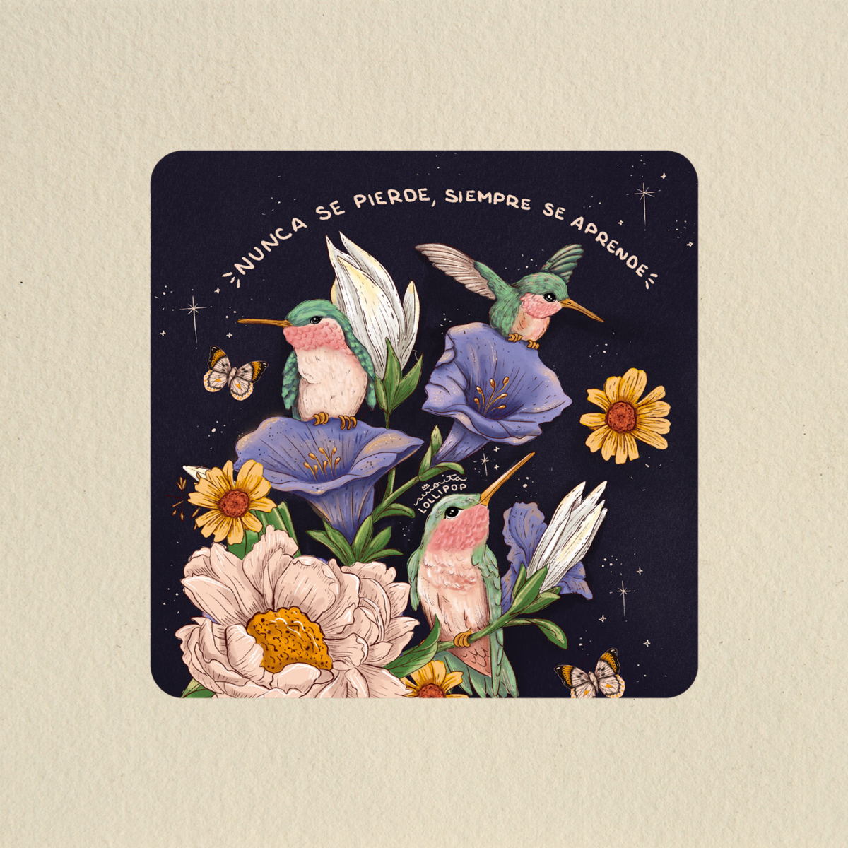 MOUSEPAD COLIBRÍ
