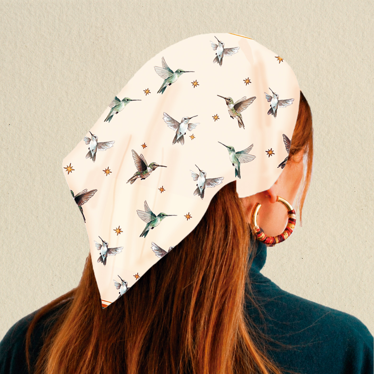 PAÑOLETA 55X55 COLIBRIS ESPERANZA