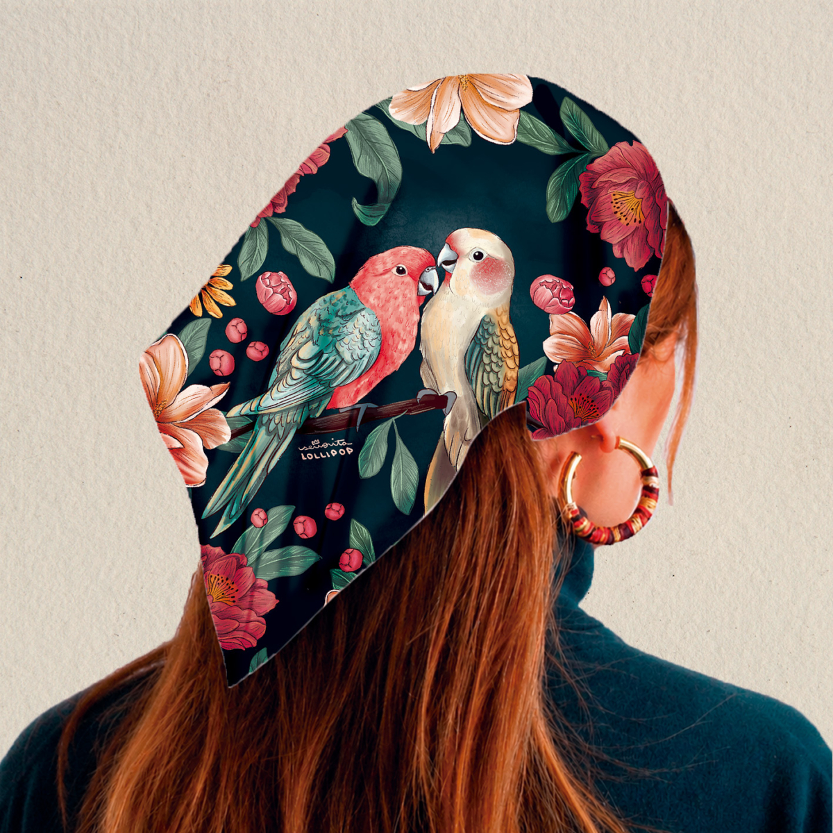 PAÑOLETA 55X55 LORITO